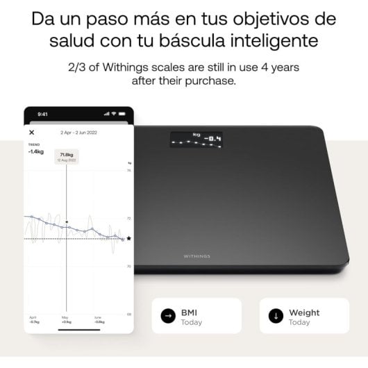 Balance connectée Wi-Fi Withings Body Smart Noir
