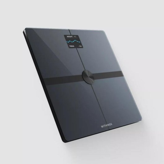 Balança Bioimpedância Withings Body Smart Até 200 kg 12 Índices Ecrã LCD App
