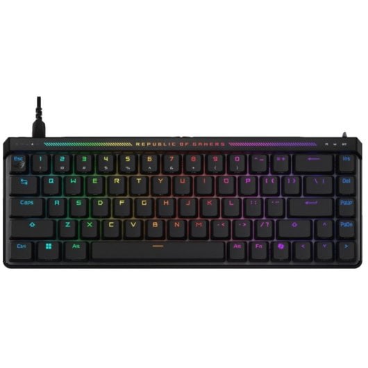 ASUS ROG Falchion Ace HFX Teclado Gaming Mecânico RGB Switches ROG HFX Magnetic Preto