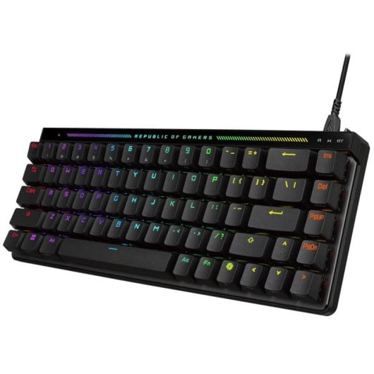 ASUS ROG Falchion Ace HFX Teclado Gaming Mecânico RGB Switches ROG HFX Magnetic Preto