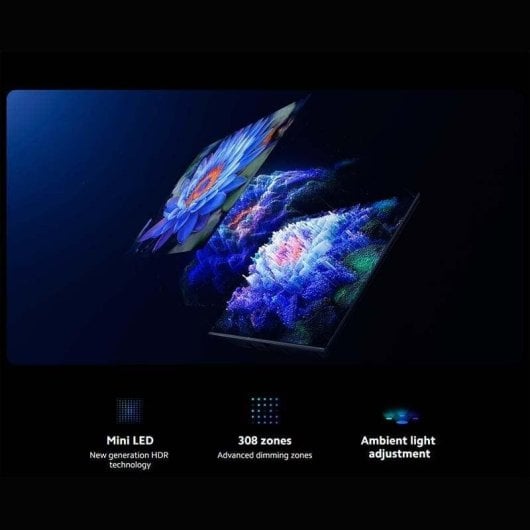 TV Xiaomi QD Mini LED TV S 55" 4K UltraHD 144Hz Smart TV Google TV HDR10 Dolby Vision
