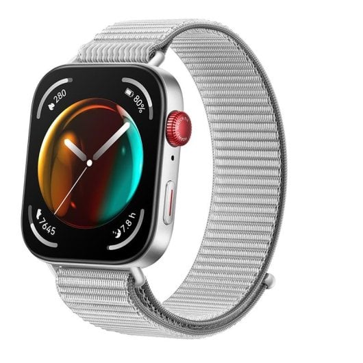 Huawei Watch Fit 3 Bluetooth GPS NFC 43mm AMOLED Argent Gris Taille Unique Étanche 5ATM SpO2 Pulsomètre