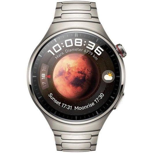 Huawei Watch 4 Pro eSIM Bluetooth GPS NFC 48mm AMOLED Titane Étanche 5ATM SpO2 ECG