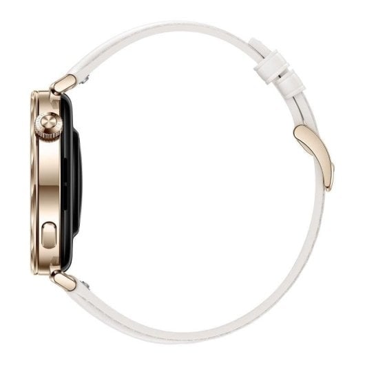 Huawei Watch GT 5 Bluetooth NFC 41mm AMOLED Gold Weiß M IP69K 5ATM SpO2 Pulsmesser Schlaftracking