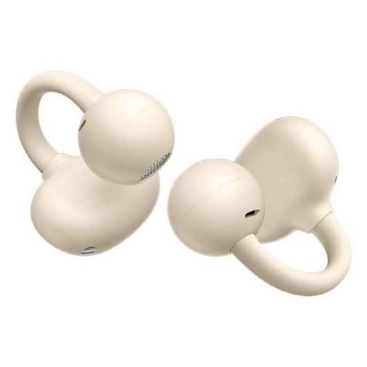 Huawei FreeClip Auriculares Open-ear Bluetooth con Estuche de Carga Inalámbrica Beige