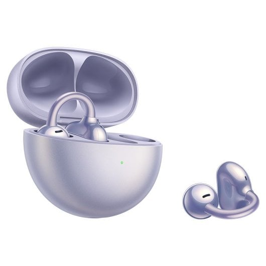 Huawei FreeClip Auriculares Open-ear Bluetooth con Estuche de Carga Inalámbrica Púrpura
