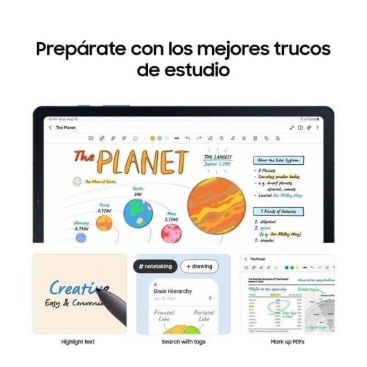 Tablet Samsung Galaxy Tab S6 Lite WiFi 10,4" 4GB 64GB Grigio Stylus Pen