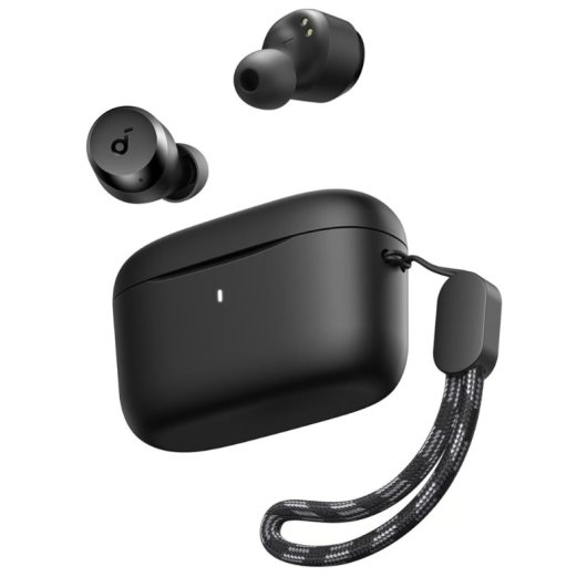 Casque sans fil Soundcore A25i V2 avec étui de chargement noir