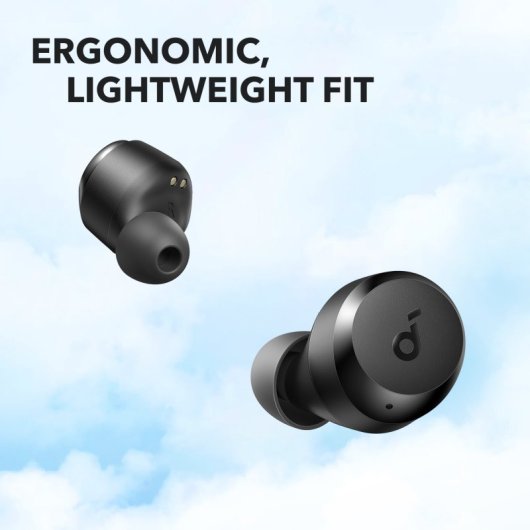Casque sans fil Soundcore A25i V2 avec étui de chargement noir