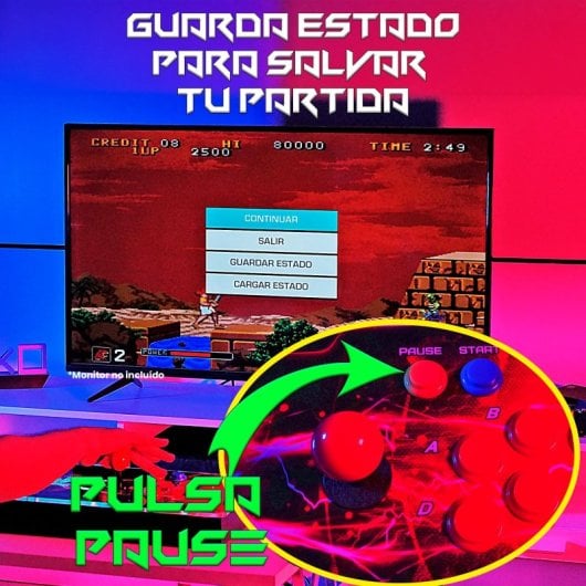 UnicView Pandora Box Extreme con 11000 Juegos, Joysticks y Botones Arcade