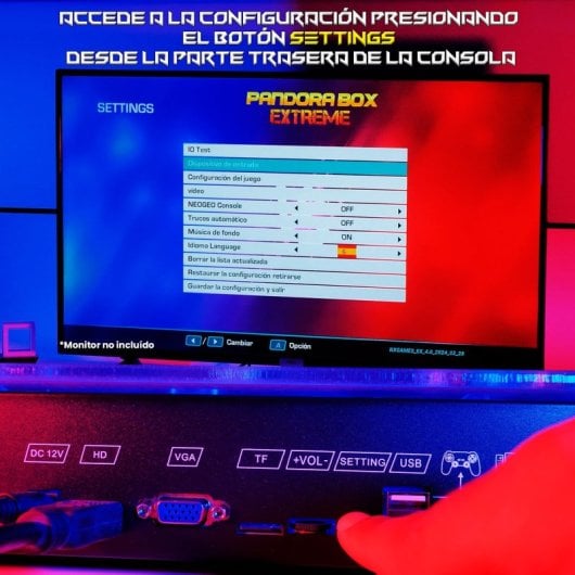 UnicView Pandora Box Extreme con 11000 Juegos, Joysticks y Botones Arcade