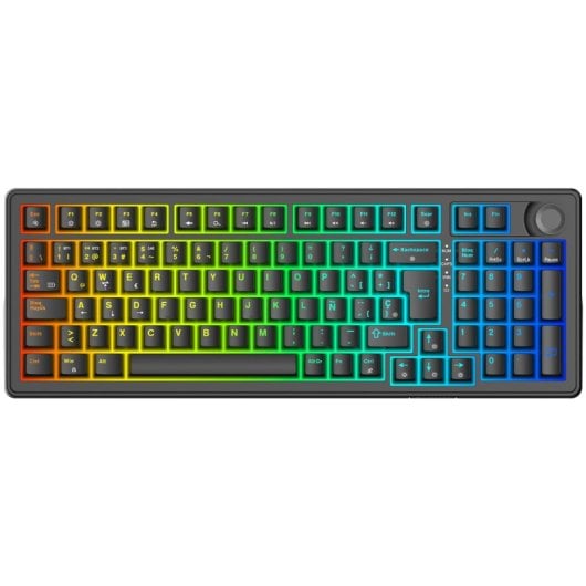 Forgeon Meteor Teclado Gaming Wireless RGB 98% Negro