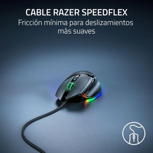Razer Basilisk V3 35K Ratón Gaming Óptico RGB 35000 DPI Negro