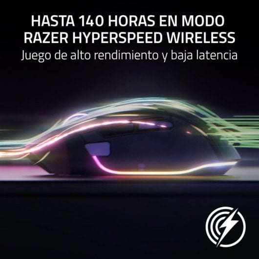 Razer Basilisk V3 Pro 35K Ratón Gaming Óptico Inalámbrico RGB 35000 DPI Negro
