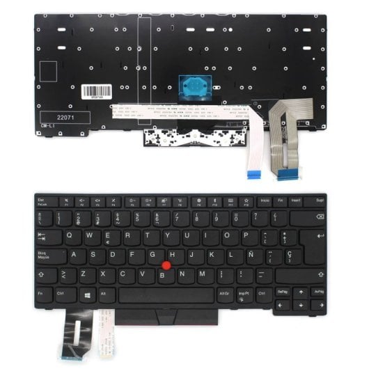 Laptop-Tastatur mit Hintergrundbeleuchtung für Lenovo ThinkPad T480s T490 T495 L480 L380 L390