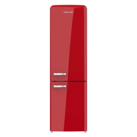 Frigorífico Combi Cecotec Bolero CoolMarket Combi Origin 250 NF Total No Frost 186,5cm 250L E Rojo