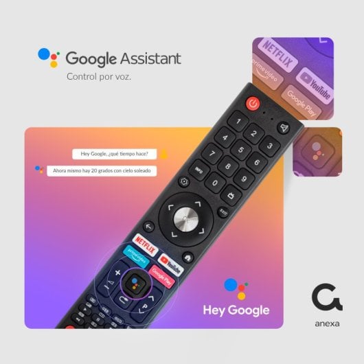 Anexa SMART50C01UGQ 50" QLED UltraHD 4K HDR10 Google TV