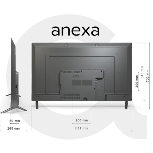 Anexa SMART50C01UGQ 50" QLED UltraHD 4K HDR10 Google TV