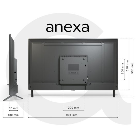 Anexa SMART40C01FG 40" LED FullHD HDR10 Google TV Android 11