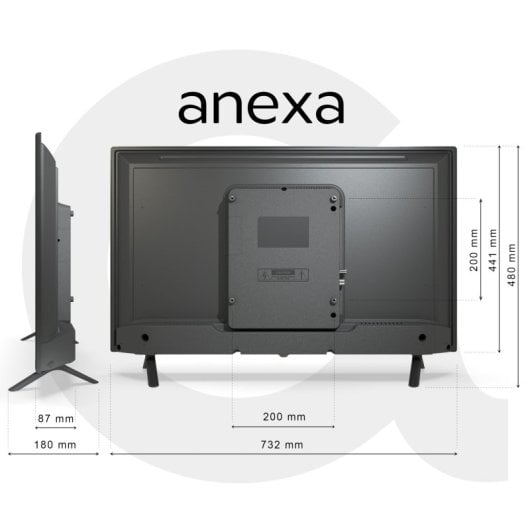 Anexa SMART32C01HG 32" LED HD HDR10 Google TV Android 11