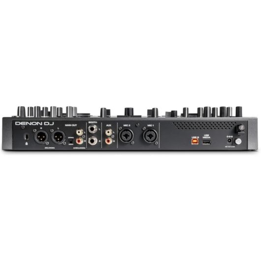 Denon DJ Prime Go+ Controladora DJ Portátil y Mezclador 2 Canales Gris