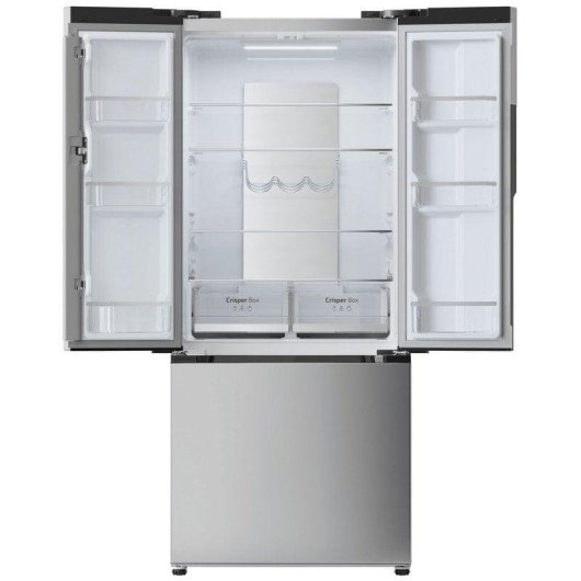 Cecotec Bolero CoolMarket FD 499 Inox E Frigorífico Americano Puerta Francesa E Acero Inoxidable