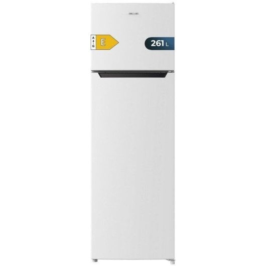 Frigorífico Dois Portas Cecotec Bolero CoolMarket 2D 261 White E Defrost 169cm 261L E Branco