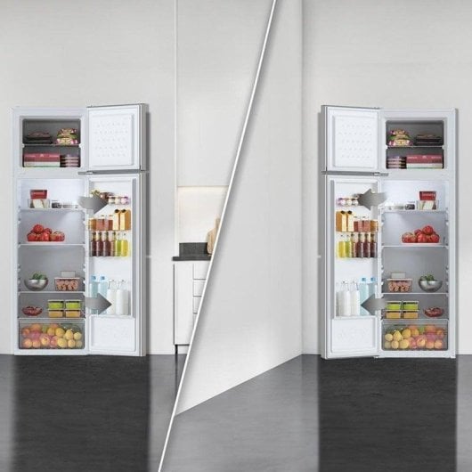 Frigorífico Dois Portas Cecotec Bolero CoolMarket 2D 261 White E Defrost 169cm 261L E Branco