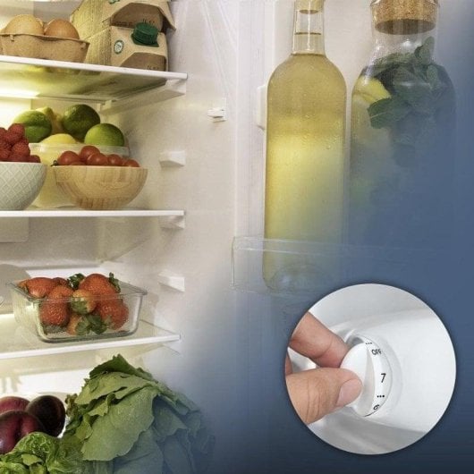 Frigorífico Dois Portas Cecotec Bolero CoolMarket 2D 261 White E Defrost 169cm 261L E Branco