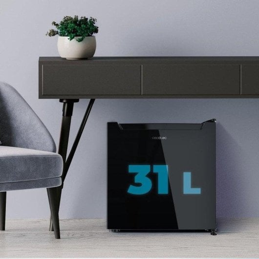 Cecotec Bolero CoolMarket TT 31 Dual Black E Frigorífico Mini Convertible en Congelador E Negro