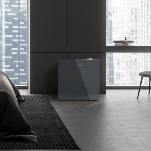 Frigorífico Mini Cecotec Bolero CoolMarket TT 31 Dual Grey Glass E Defrost 49cm 31L E Cinzento