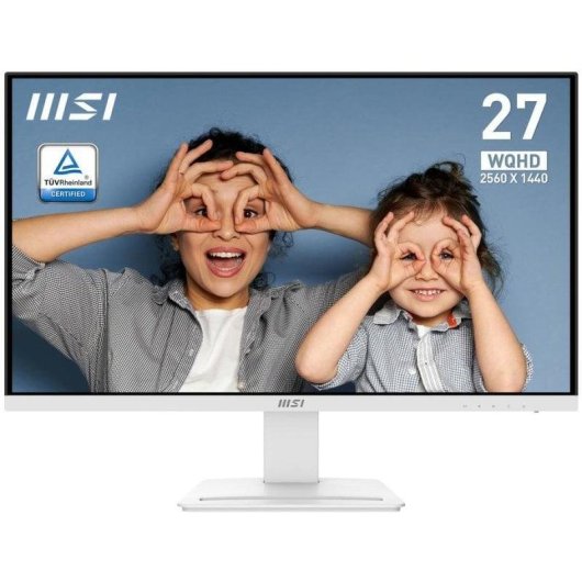 Monitor MSI PRO MP273QW E2 27" QHD 100Hz IPS HDR400 4ms Altifalantes Branco
