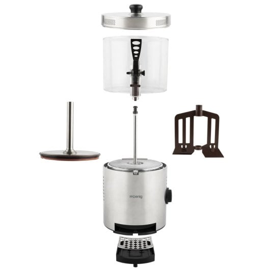 H.koenig SHK800 Heißschokoladenspender, 3 l, 1200 W