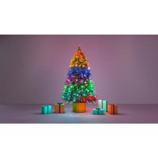 Guirlande WiFi WiZ Smart RGBIC 160 LED RVB, intérieur et jardin