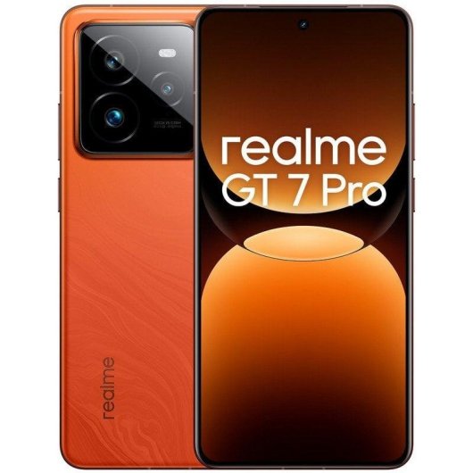 Realme GT 7 Pro 5G 12GB 256GB 6.78" Display Eco OLED Plus Arancione Marte