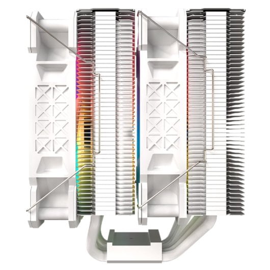 Nfortec Sculptor X2 Cooler de CPU 2x120mm ARGB TDP até 240W Branco