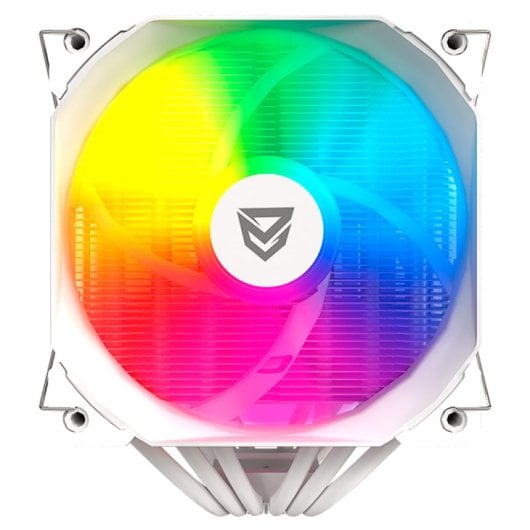 Nfortec Sculptor X2 Cooler de CPU 2x120mm ARGB TDP até 240W Branco