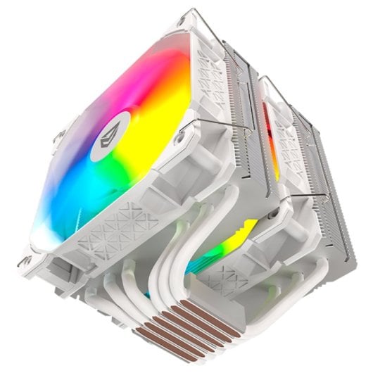 Nfortec Sculptor X2 Cooler de CPU 2x120mm ARGB TDP até 240W Branco