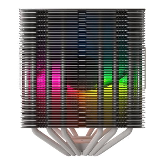 Nfortec Sculptor X2 Cooler de CPU 2x120mm ARGB TDP até 240W Branco