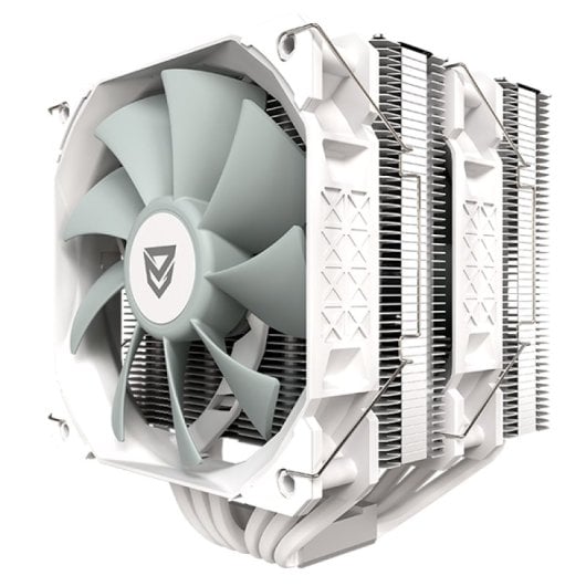 Nfortec Sculptor X2 Cooler de CPU 2x120mm ARGB TDP até 240W Branco