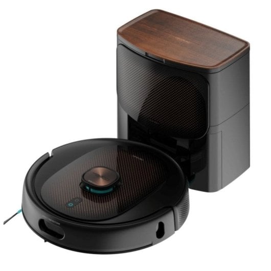 Aspirateurs Robots et Laveur Cecotec Conga 10090 AI Spin Revolution Ultra Power Home Lifestyle avec en plus une station de vidage automatique Navigation Laser IA 10.000 Pa