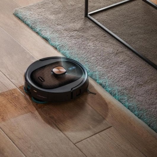 Aspirateurs Robots et Laveur Cecotec Conga 10090 AI Spin Revolution Ultra Power Home Lifestyle avec en plus une station de vidage automatique Navigation Laser IA 10.000 Pa