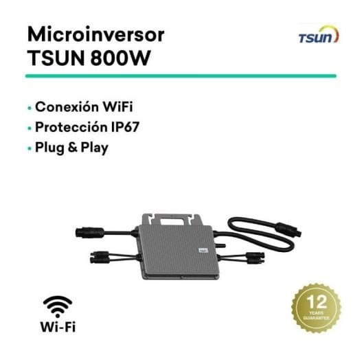 Tornasol Flex Full Black 800W Kit Solar Autoinstalable X4 Paneles Ultraligeros Y Flexibles para Balcón