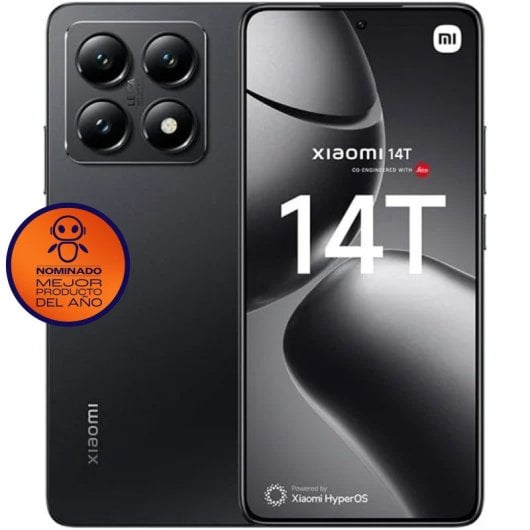 Xiaomi 14T 12/512GB Negro Titanio Libre
