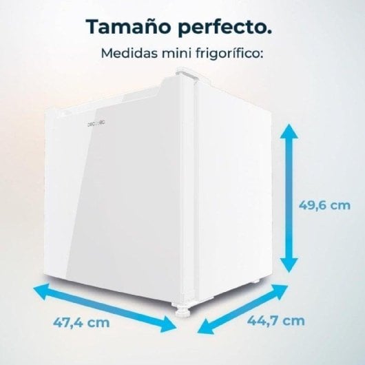 Frigorífico Mini Cecotec Bolero CoolMarket TT 31 Dual White E Defrost 49,6cm 31L E Branco