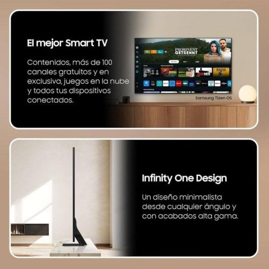 TV Samsung Neo QLED QN95D 65" 4K UltraHD 144Hz Smart TV Tizen HDR10+ Dolby Atmos