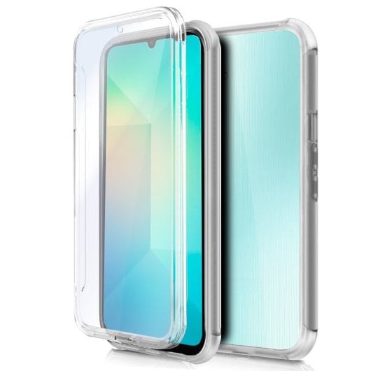 Fantastica custodia in silicone trasparente 3D anteriore + posteriore per Samsung Galaxy A06