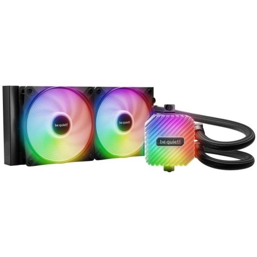 Refrigeration Liquide be quiet! LIGHT LOOP ARGB 240mm 2 Ventilateurs Noir