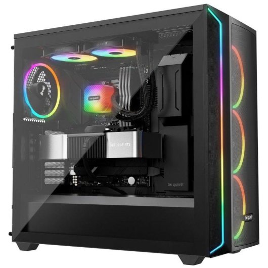 Refrigeration Liquide be quiet! LIGHT LOOP ARGB 240mm 2 Ventilateurs Noir
