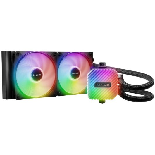 Refrigeration Liquide be quiet! LIGHT LOOP ARGB 240mm 2 Ventilateurs Noir